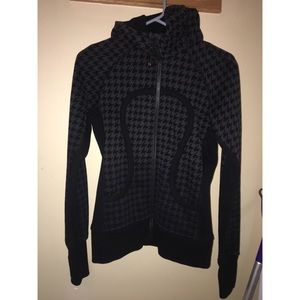 SOLD— Lululemon Scuba LL Houndstooth Jacket